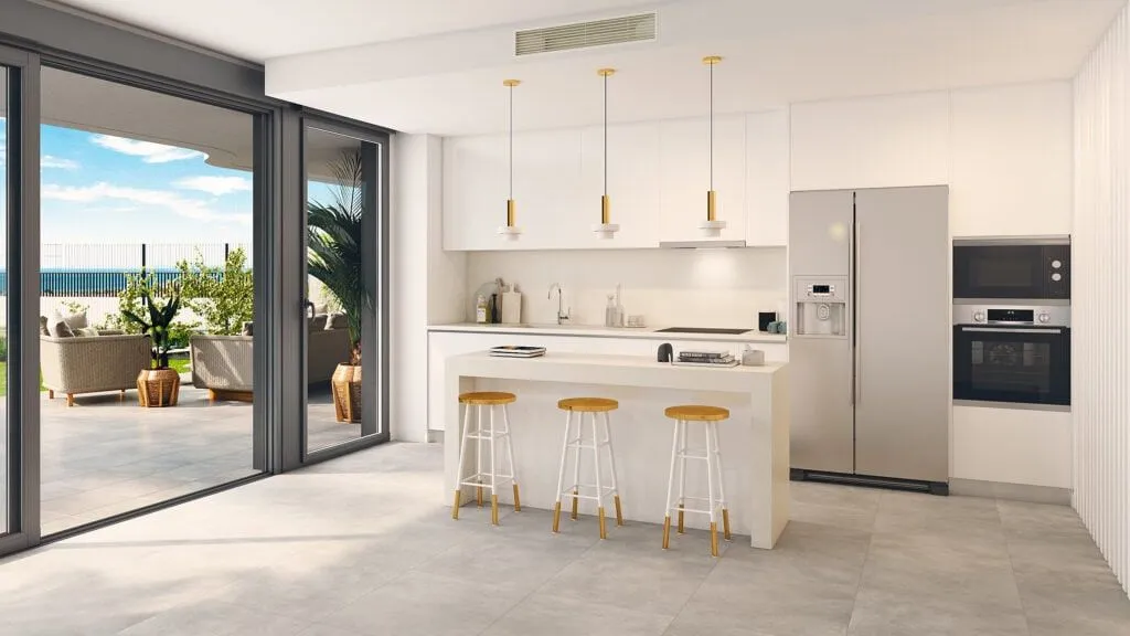 Cuisine - Beachfront Flat with Pool in Torremolinos