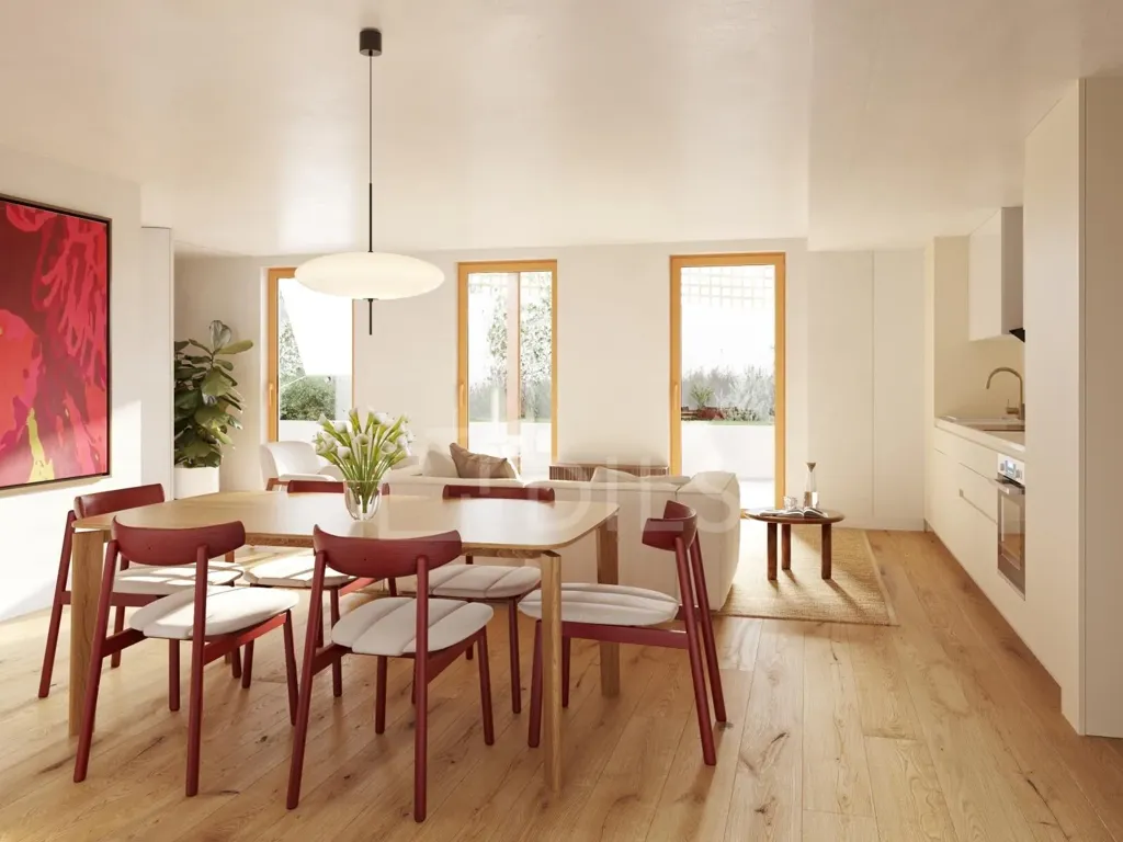 Söögituba - 2 Bedroom Flat with Rooftop Pool in Lisbon