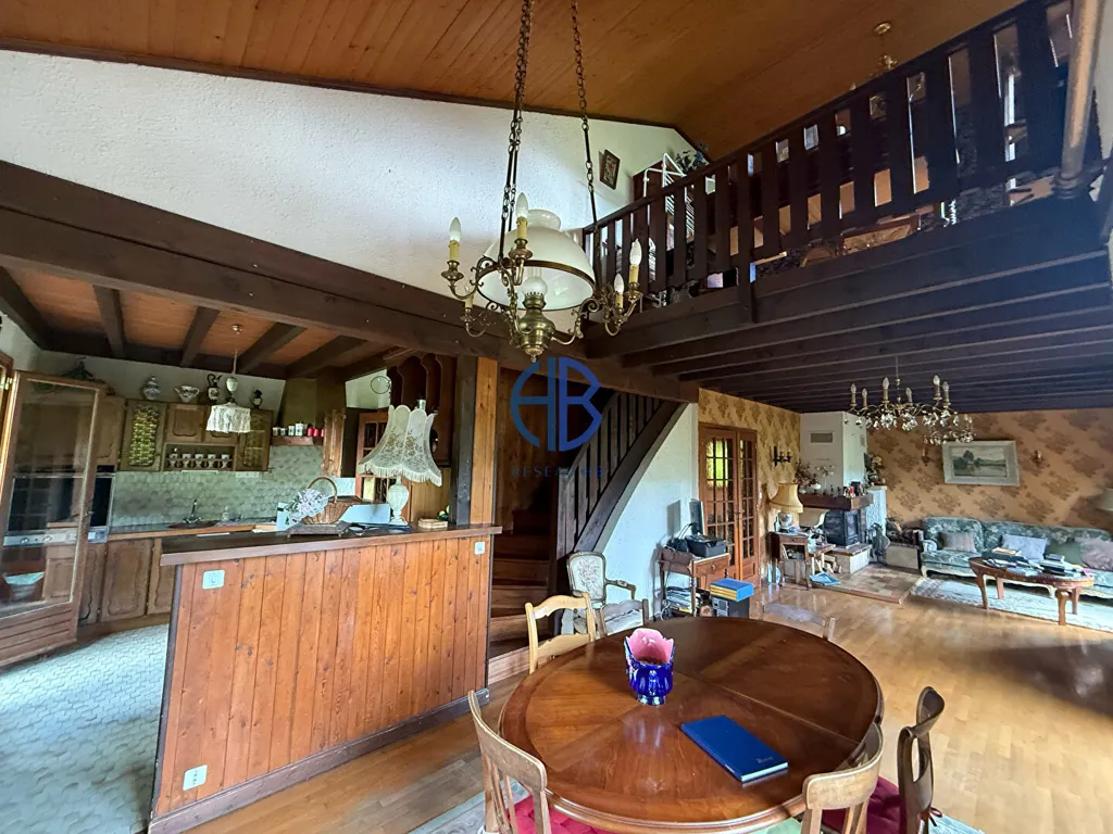 Salle à manger - Chalet avec Vue Dégagée à Chirens