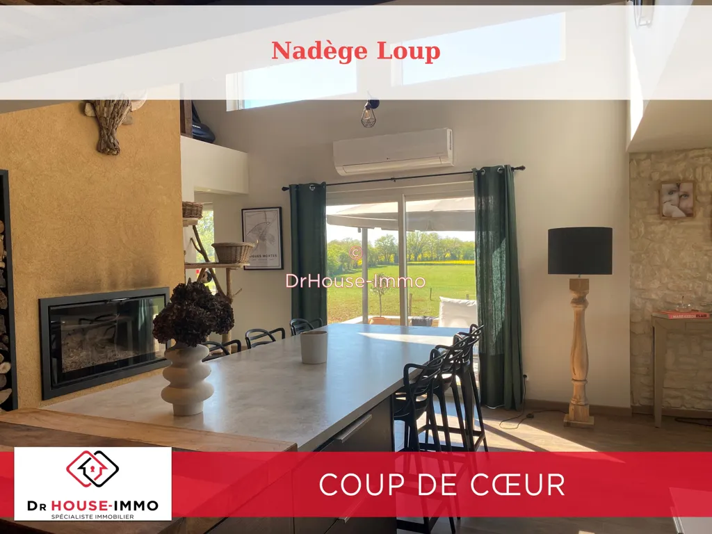 Salle à manger - Maison Bois avec Terrasse et Prairies à Sancerre