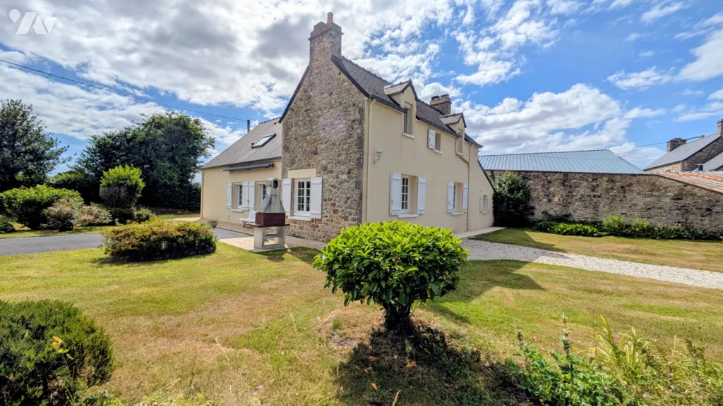 Extérieur - Maison avec Garage et Terrain Constructible à Brix