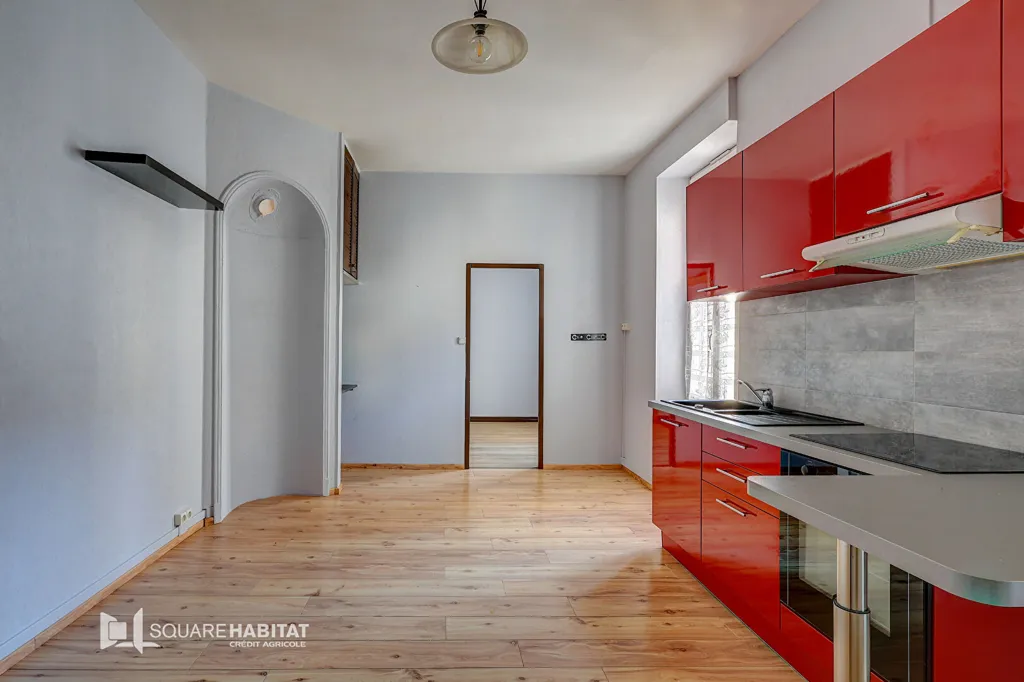 Köök - Refurbished 2-Bedroom Flat in Dijon/Parc