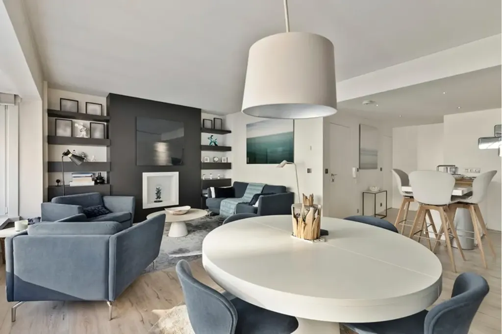 Salle à manger - Appartement avec Vue Mer à Knokke-Heist