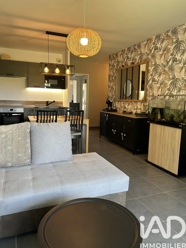 Séjour - Appartement avec terrasse plein sud à La Garde