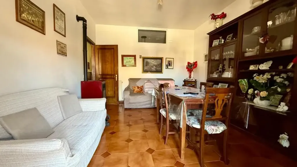 Söögituba - First Floor Flat with Terraces in Padule, Gubbio
