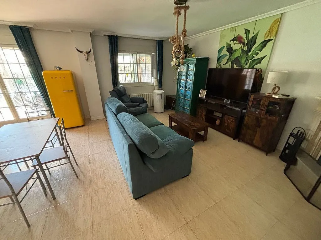 Séjour - Pared Chalet with Pool in Belvalle
