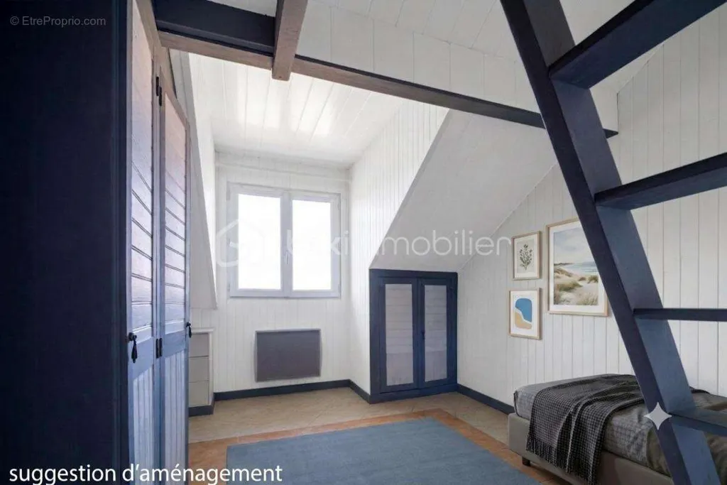 Camere da letto - Maison Meulière with Studio near Seine