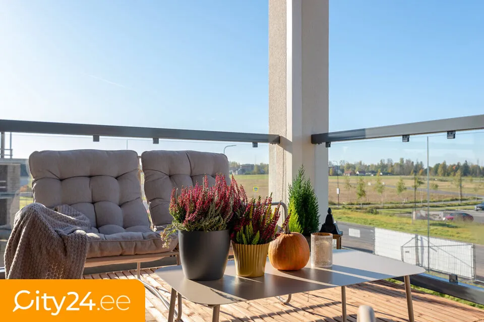 Balcon - New Flat with Internet in Tartu