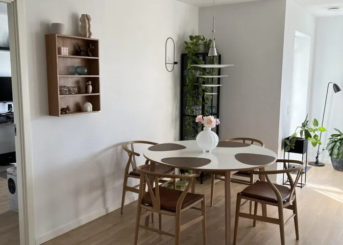 Dining Room - 3-Bedroom Apartment with Balcony in Hasselager