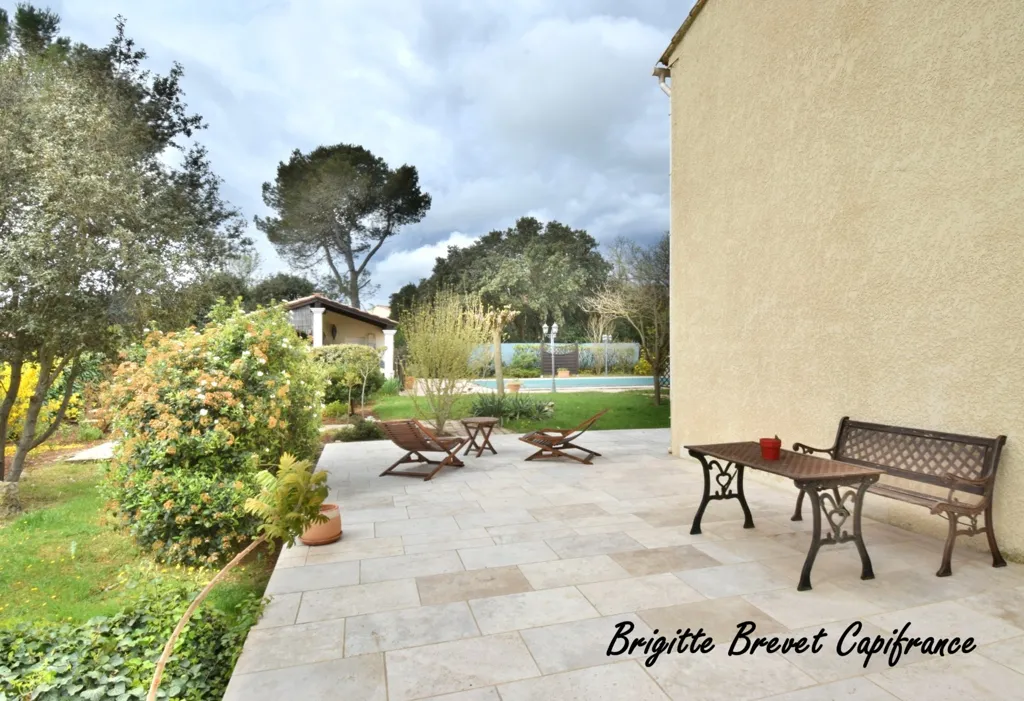 Terrass - House with Pool in Saint-Maximin-la-Sainte-Baume