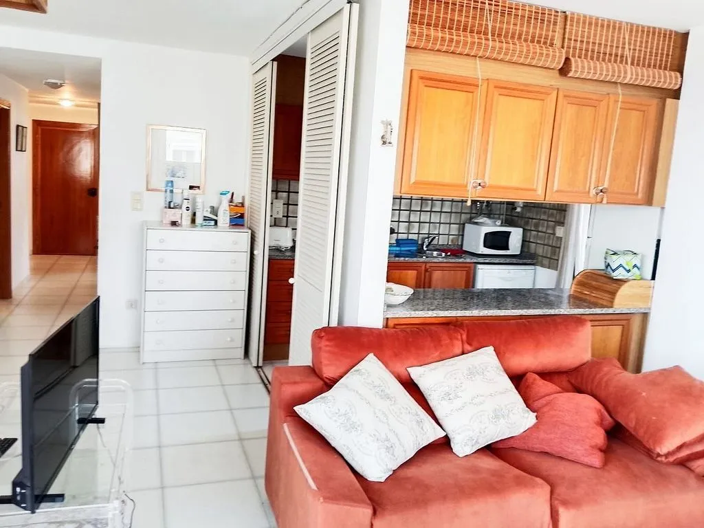 Living Room - Apartment with Sea View and Pool in Calpe