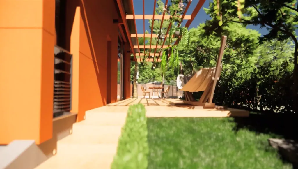 Jardin - Villa Contemporaine avec Piscine à Mouans-Sartoux