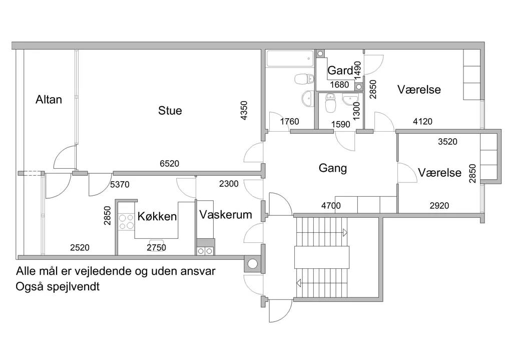 Plaan - 3-Bed Apartment with Pets Allowed in Aalborg SØ