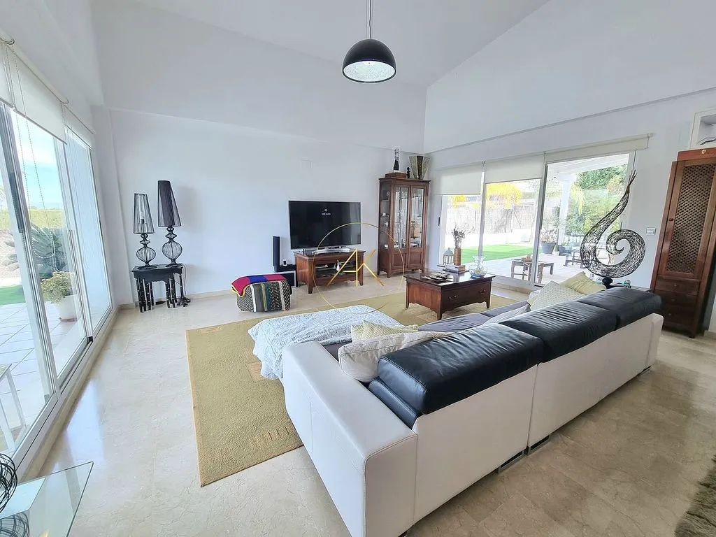 Living Room - Chalet with Pool and Terrace in Torre en Conill