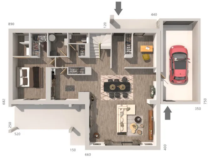 Plaan - Customisable House with Garden in Carcès
