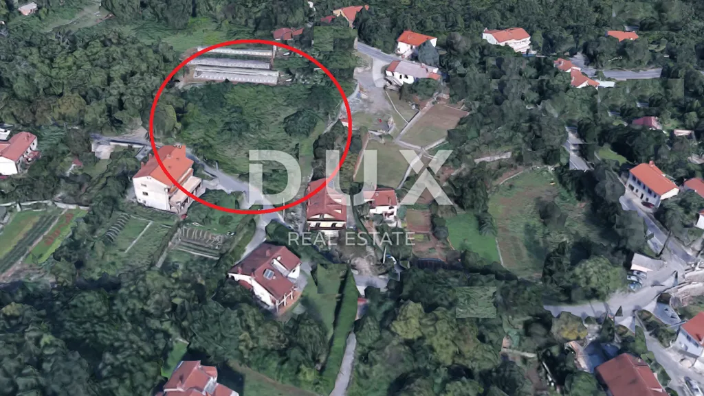 Vista aerea - Development Land with Sea View in Opatija