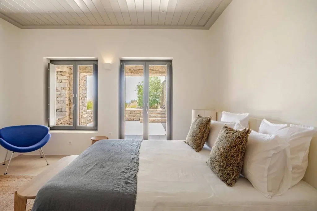 Chambres - Contemporary Cycladic House with Pool in Paros