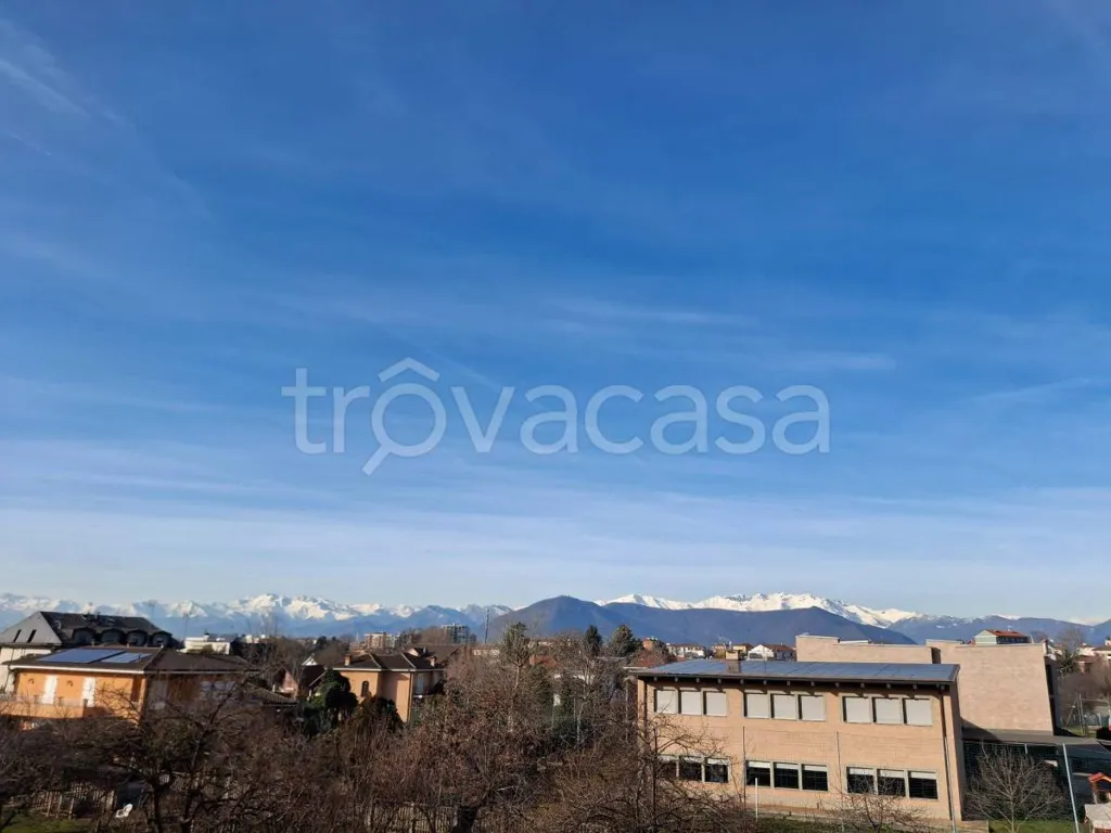 Rustic-Style Apartment with Mountain View in Orbassano