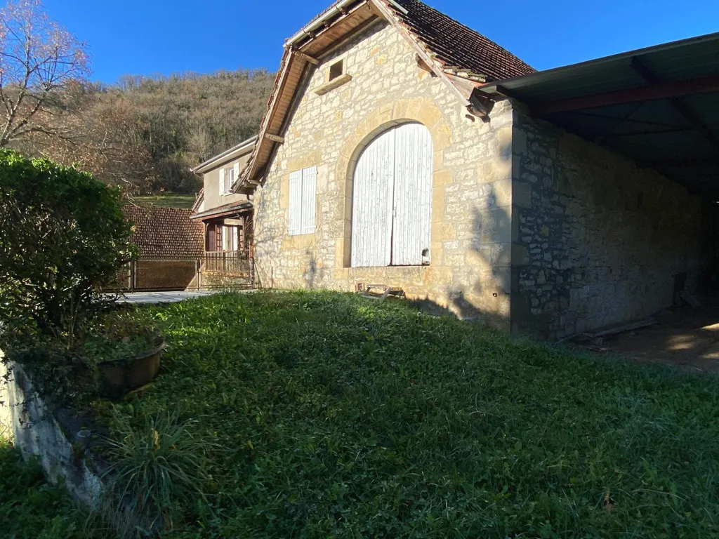 Extérieur - Ancien Moulin avec Plan d'Eau à Figeac