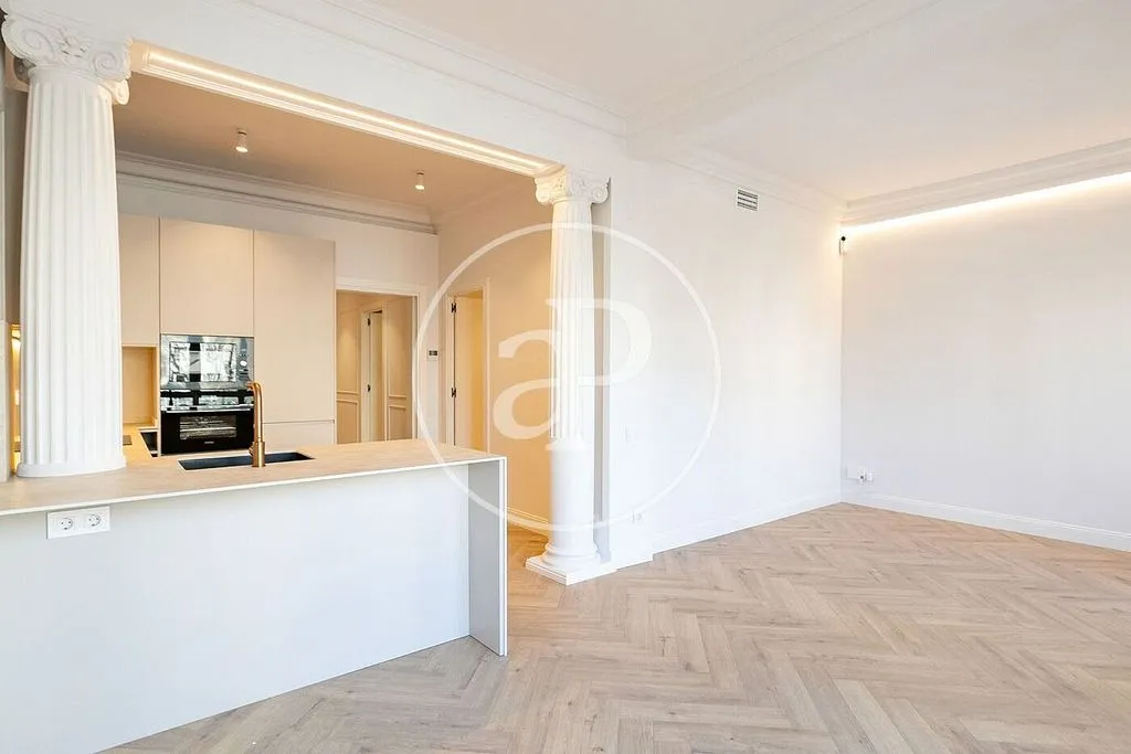 Séjour - Contemporary Flat with Balcony in Eixample