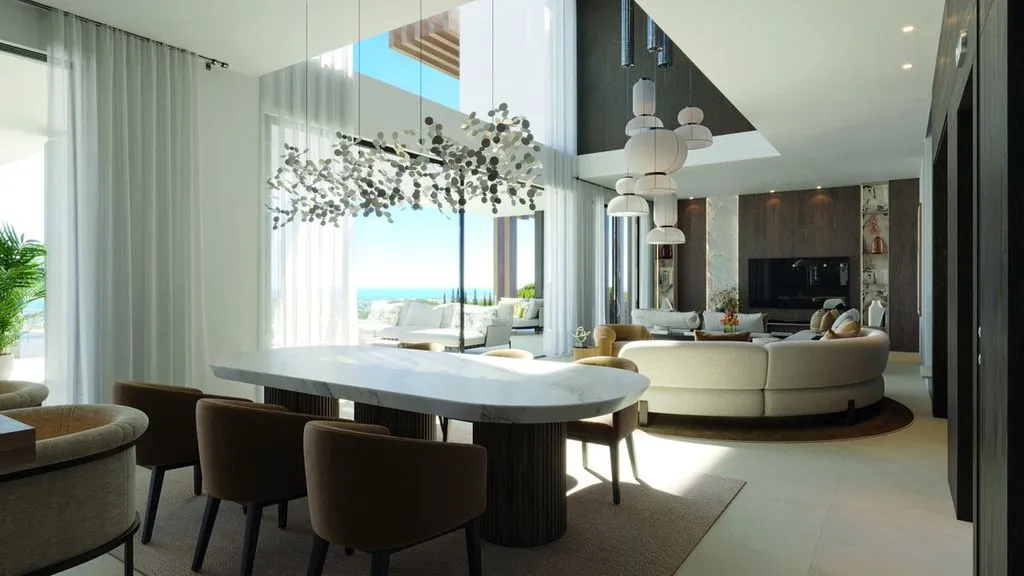 Salle à manger - Luxury Villa with Sea View in Estepona