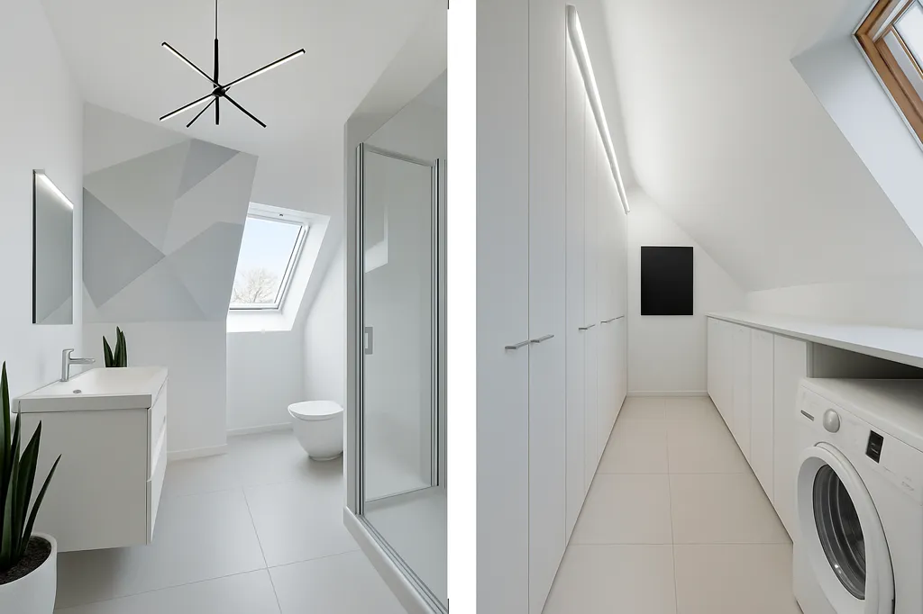 Salles de bain - Appartement Moderne avec Deux Terrasses à Bruges
