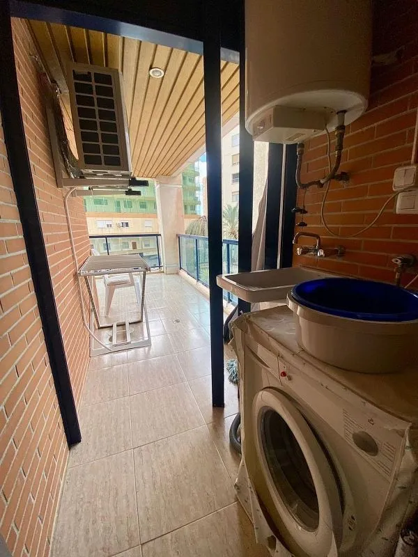 Pesuköök - Spacious Apartment with Sea View in Caleta