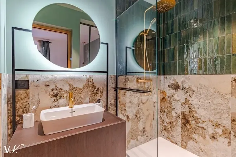 Bathrooms - Renovated Villa with Pool in Cap Ferret