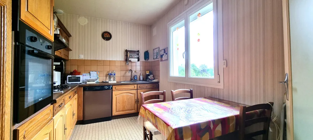 Cuisine - Maison au Calme avec Jardin à Talensac