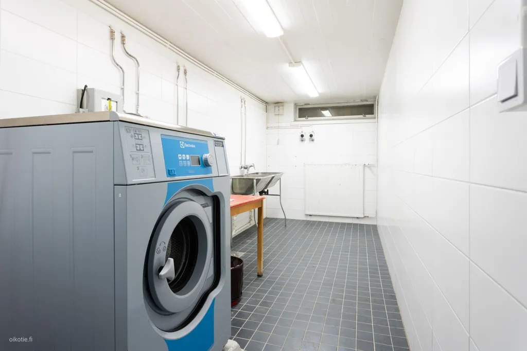 Utility Room - 1-Bedroom Flat with Central Location in Kuopio