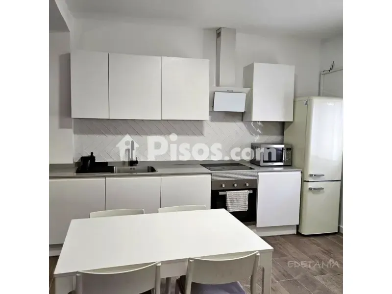 Kitchen - Furnished Flat with Terrace in Moncada