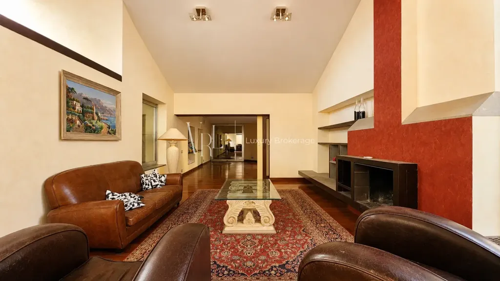 Séjour - Representative Villa with Private Park in Olgiata, Rome