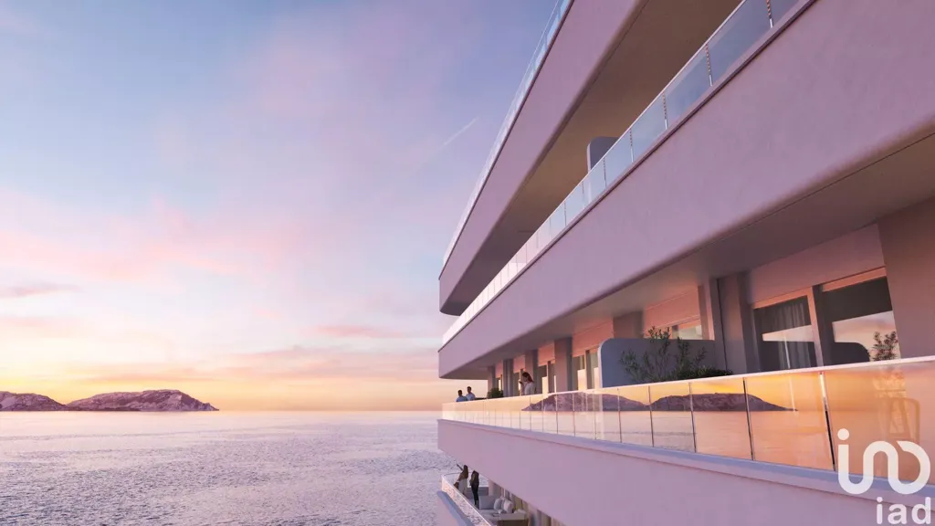 Balcon - Duplex avec Vue Mer à Marseille