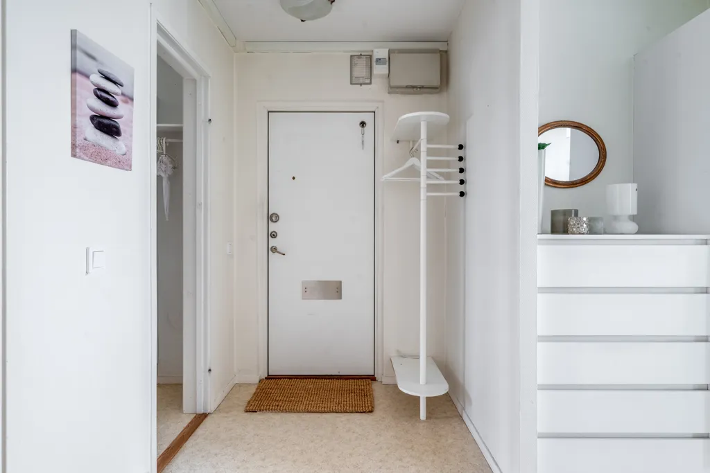 Hallway - Apartment with Balcony in Gothenburg