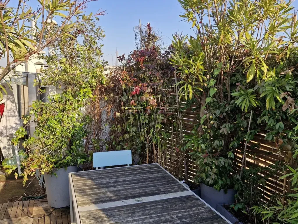 Terrasse - Appartement 2 pièces à Paris 16ème
