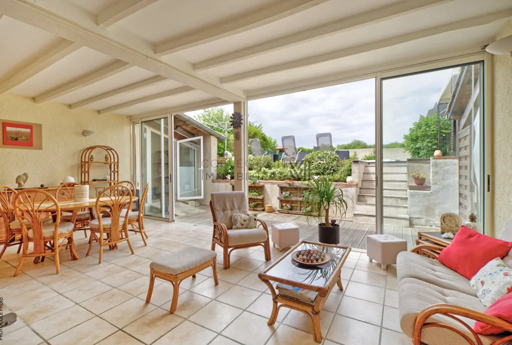 Terrasse - Maison avec Piscine et Terrasses à Rieumes