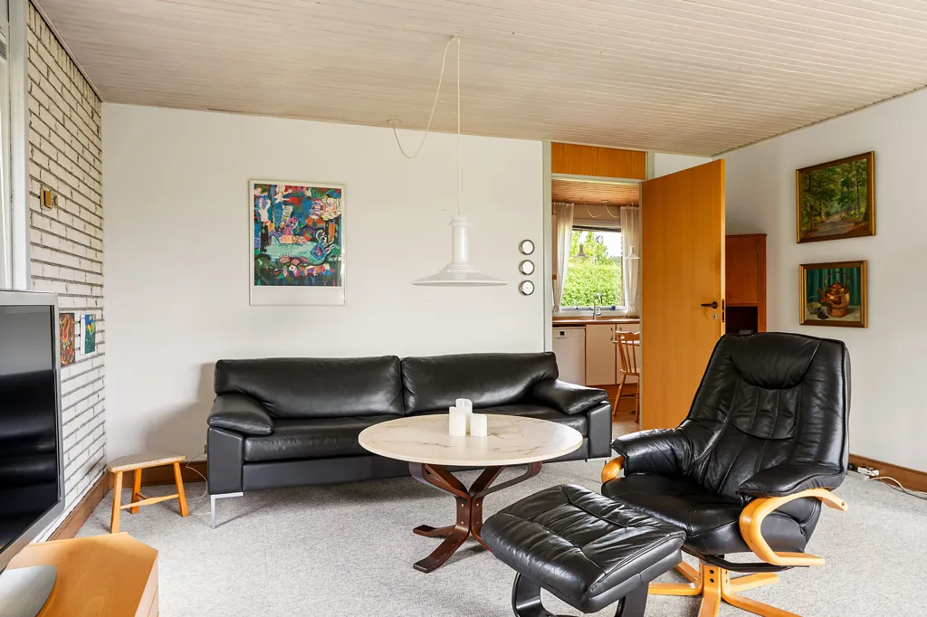 Séjour - 1976 Villa with Garden in Svendborg