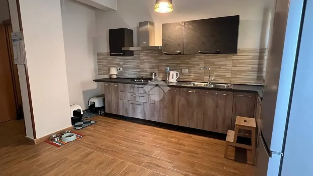 Cuisine - Modernised Apartment with Balcony in Palermo