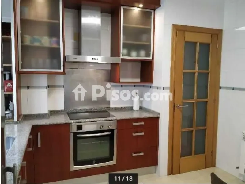 Köök - Apartment with Balcony in Ferrol Centre