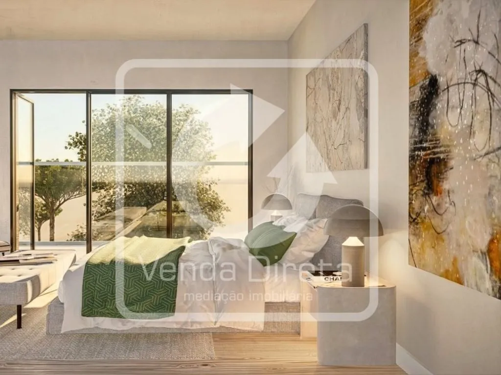 Chambres - Luxury Flat with Balconies in Montijo