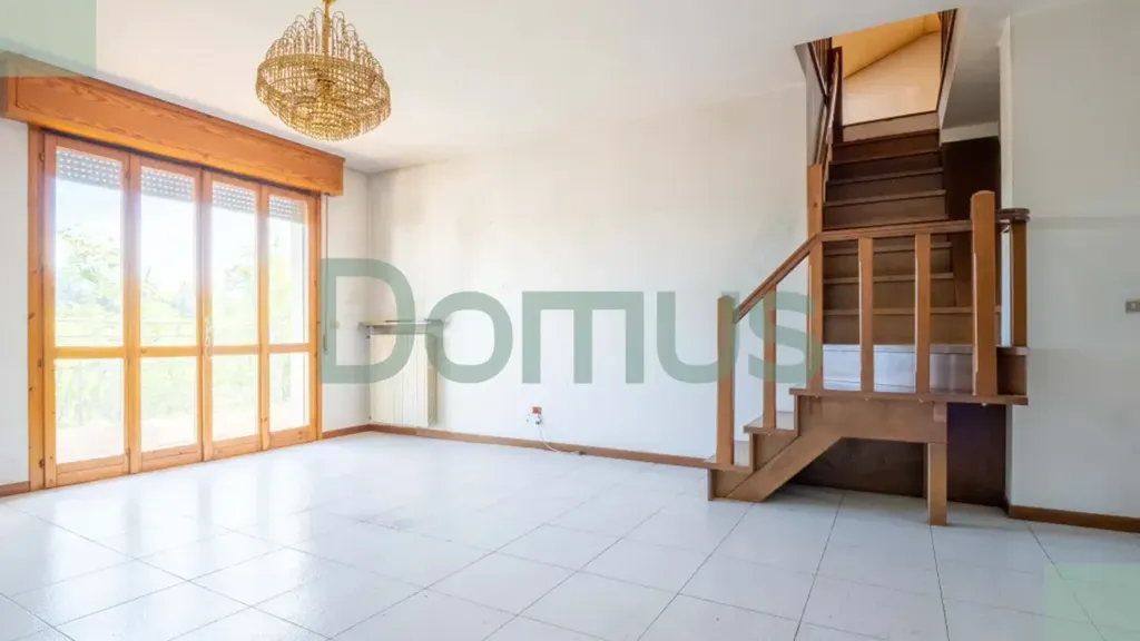 Living Room - Spacious Apartment with Balcony in Cesena