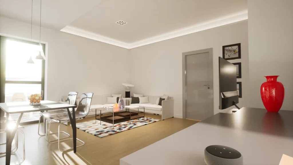 Séjour - Newly Built Apartment with Veranda in San Severo
