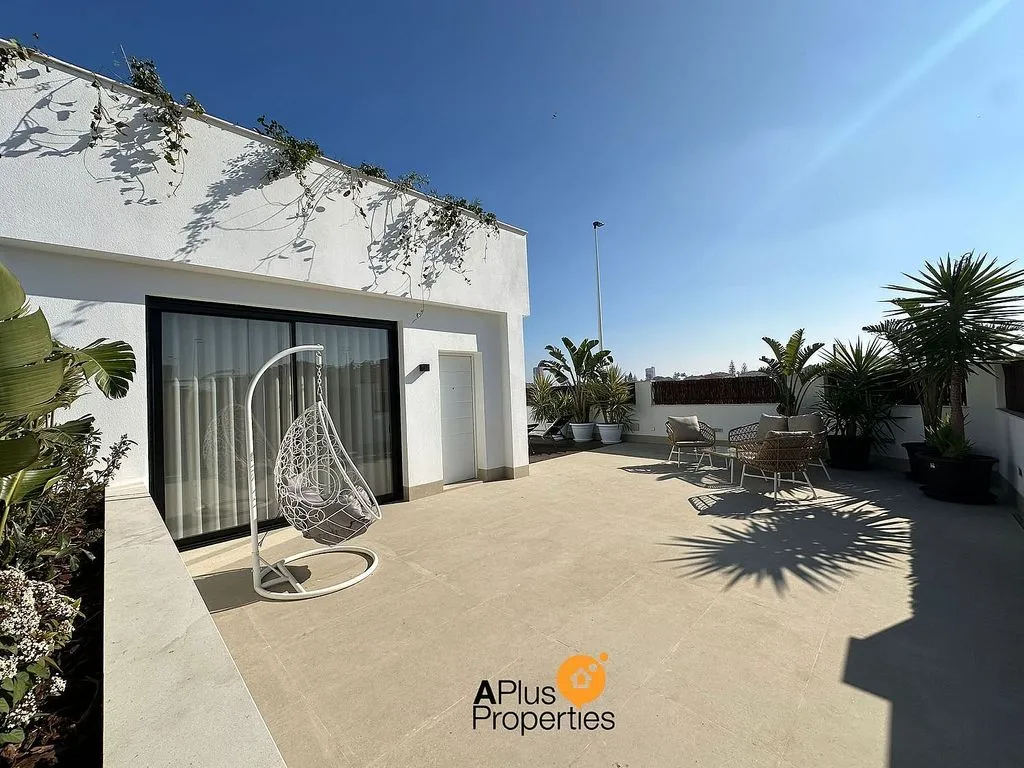 Terrass - Luxury Semidetached House with Pool in Santiago de la Ribera