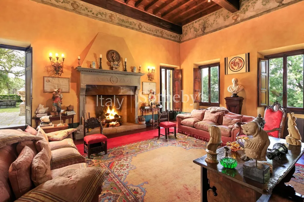 Séjour - Luxury Flat in Historic Villa, Florence