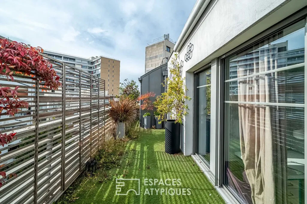 Aed - Contemporary Duplex with Terraces in Paris