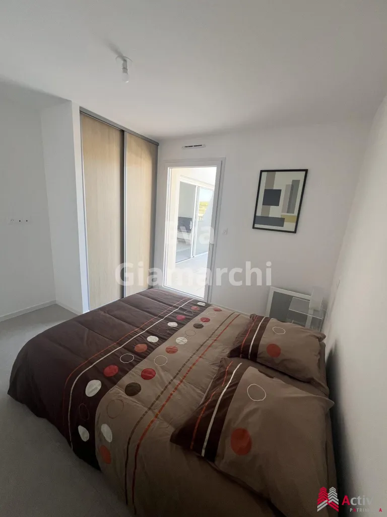 Bedrooms - Eco-Friendly Flat with South Terrace in Sauvian