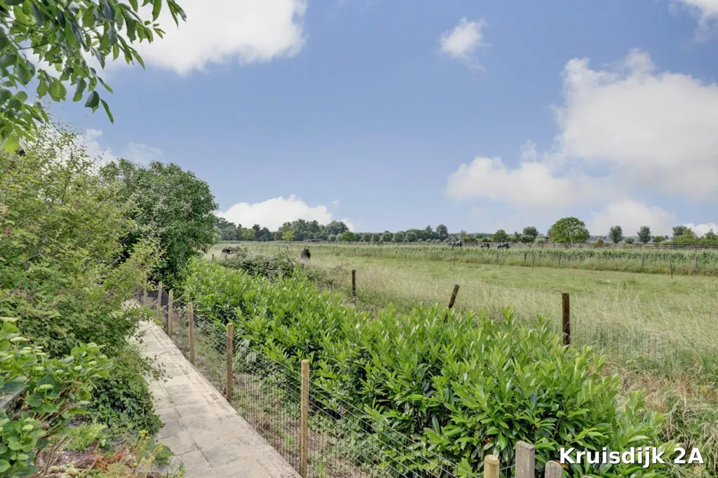 Garden - Semi-Detached House with Polder View in Strijen