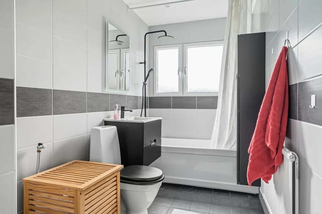 Salles de bain - Bright Apartment with Sunny Balcony in Göteborg