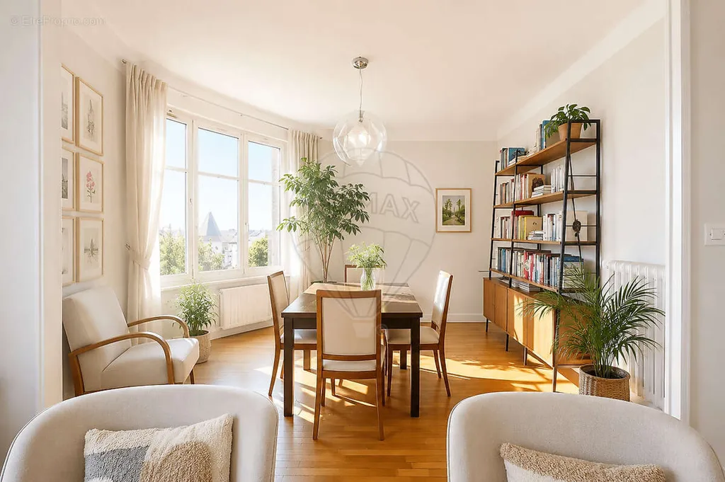 Salle à manger - Appartement de Caractère au Dernier Étage à Metz