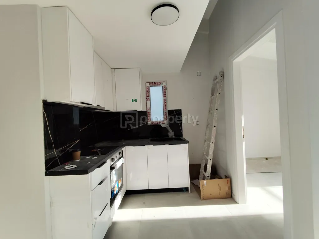 Köök - Modern Loft with Balcony in Patra City Centre